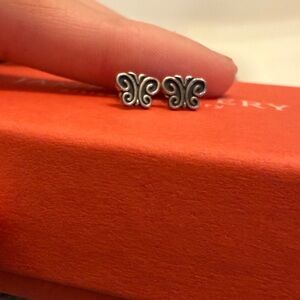 James Avery RETIRED garden butterfly earrings
